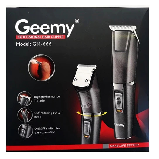 GEEMY HAIR CLIPPER (GM-666)ماكينه للرجال